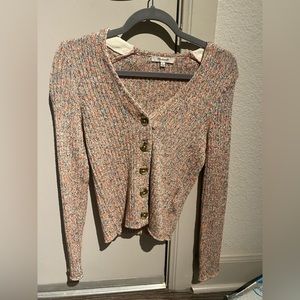 Madewell multi color sweater